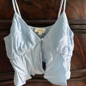 Blue L.A. Hearts Top